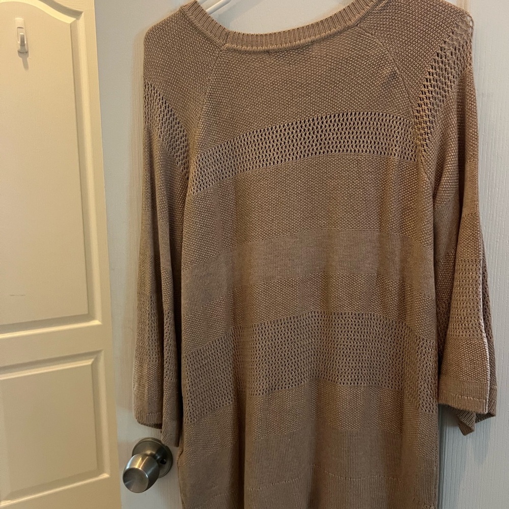 Liverpool Women's Beige Crew Neck Sweater
